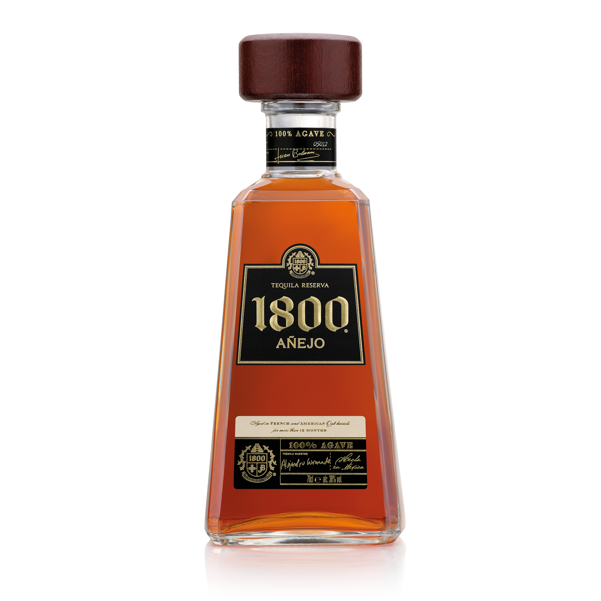 1800 Tequila Añejo 100% Agave　700ml Shop 1800 Tequila Anejo 700ml at Liquorland