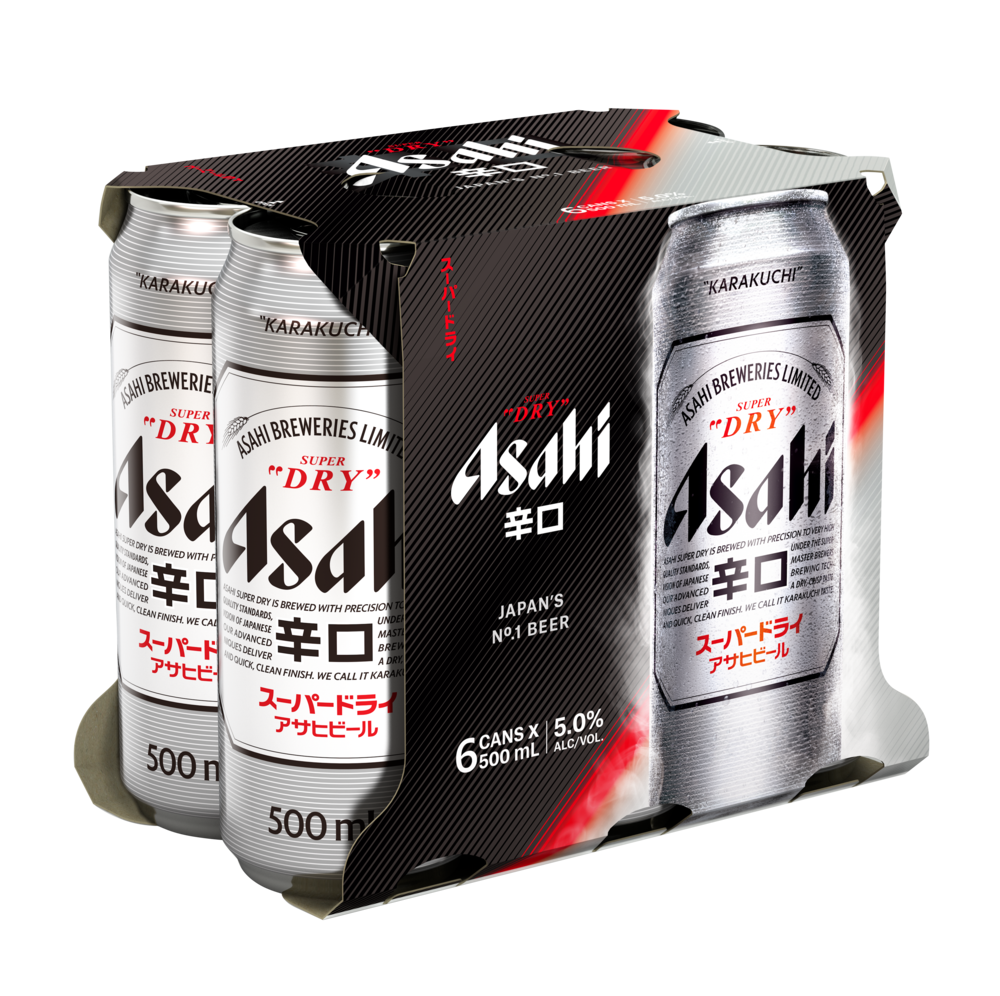 アサヒ スーパードライ 500ml 6缶パック×4 ビール 食品/飲料/酒