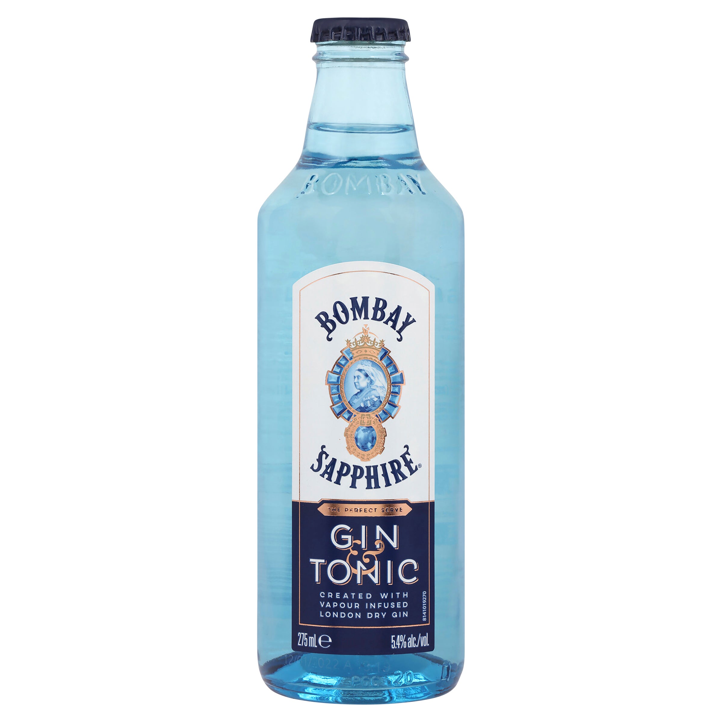 Shop Bombay Sapphire G&t 5.4% 4 Pack Bottles 275ml at Liquorland