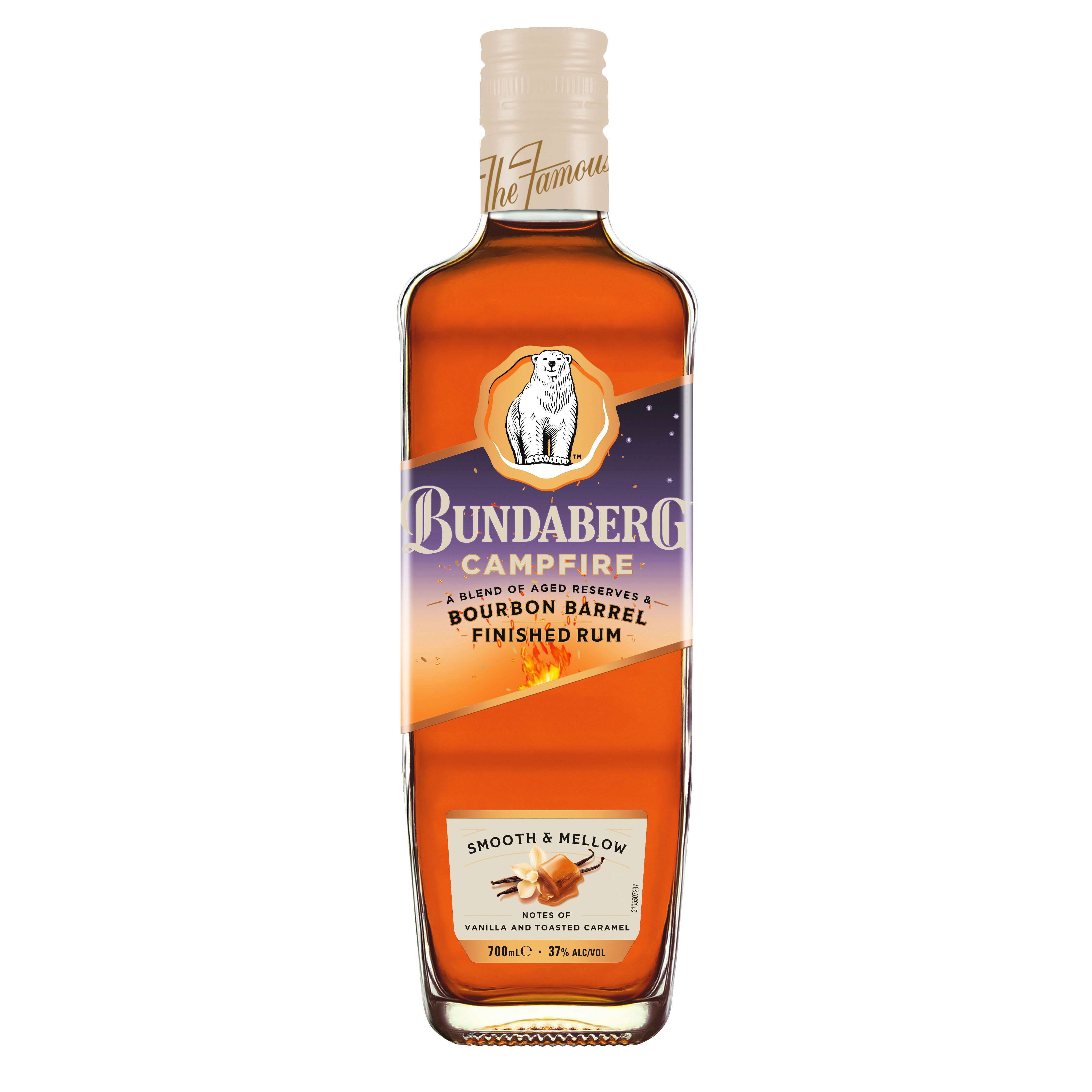 Shop Bundaberg Campfire Bourbon Barrel Rum 700ml at Liquorland