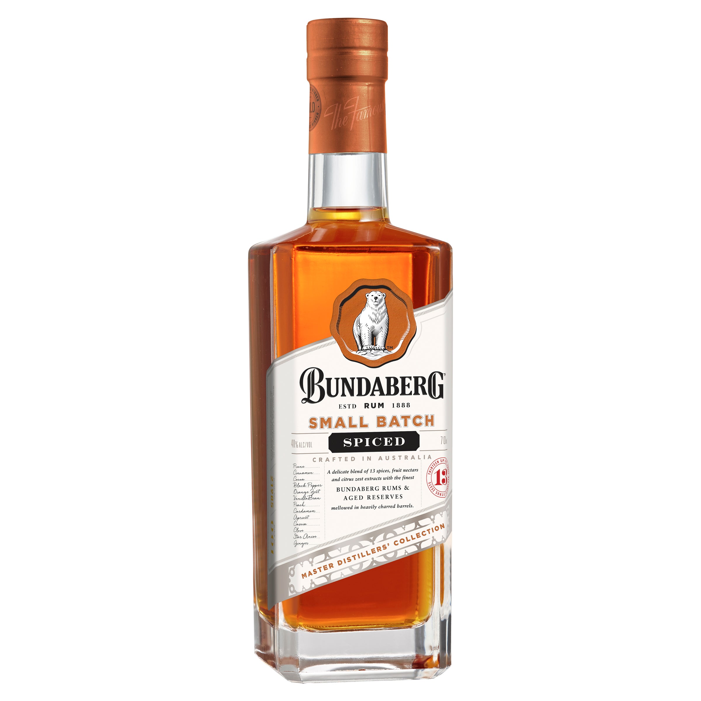 【希少】未開栓　Bundaberg ラム 700ml Shop Bundaberg Small Batch Spiced Rum 700ml at Liquorland