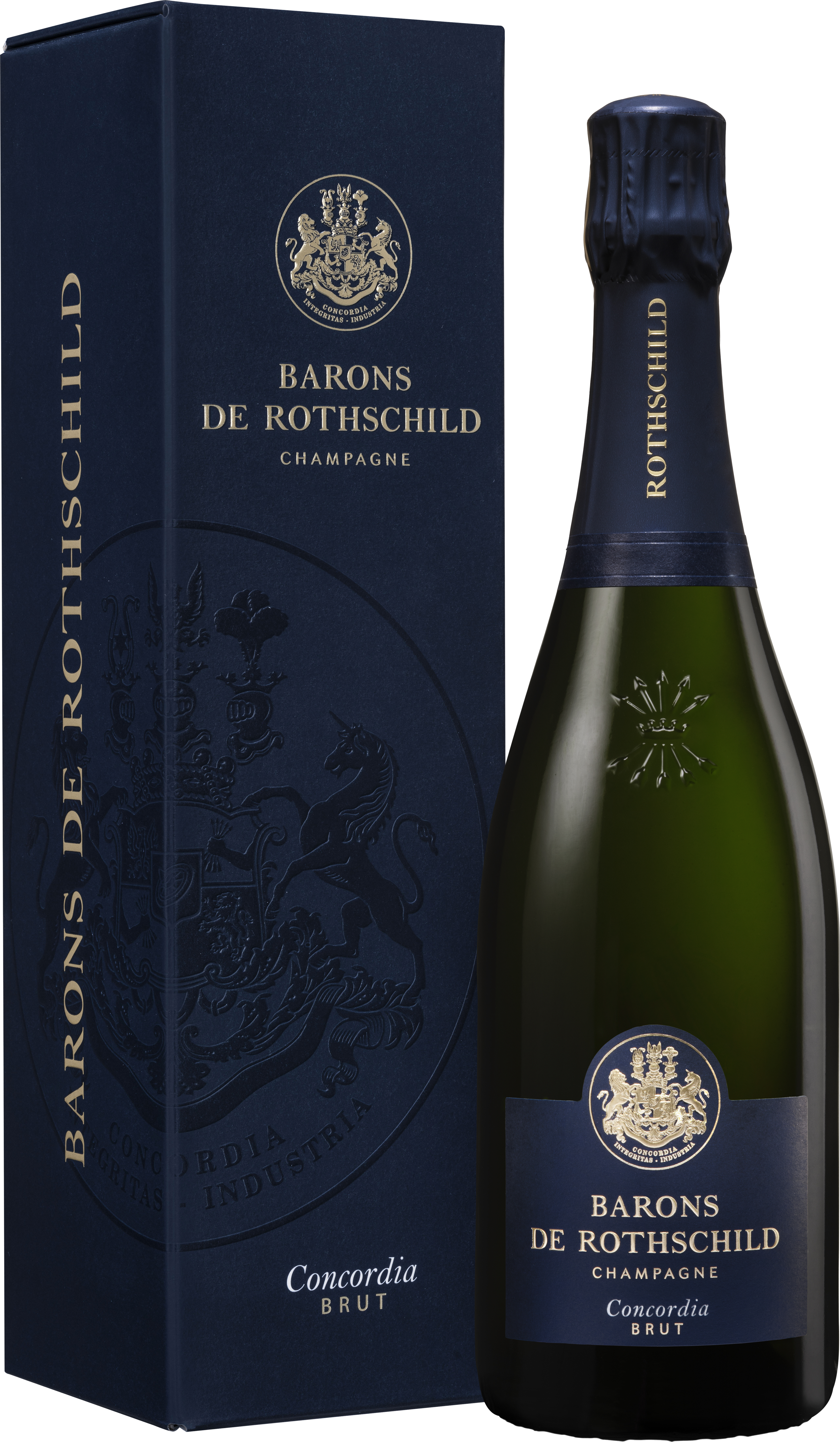 Shop Champagne Barons De Rothschild Concordia Brut Gift Box 750ml