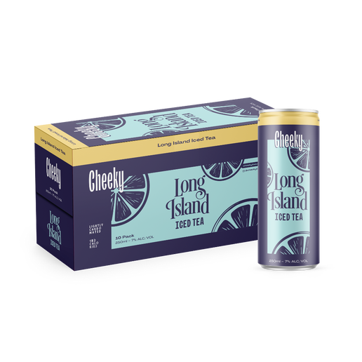 Shop Cheeky Long Island Iced Tea 7% 10 Pack Cans 250ml at Liquorland