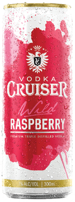 Shop Cruiser Raspberry 7% 4 Pack Cans 300ml at Liquorland