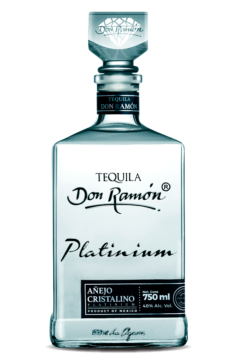 Shop Don Ramon Platinum Anejo Cristalino 750ml at Liquorland