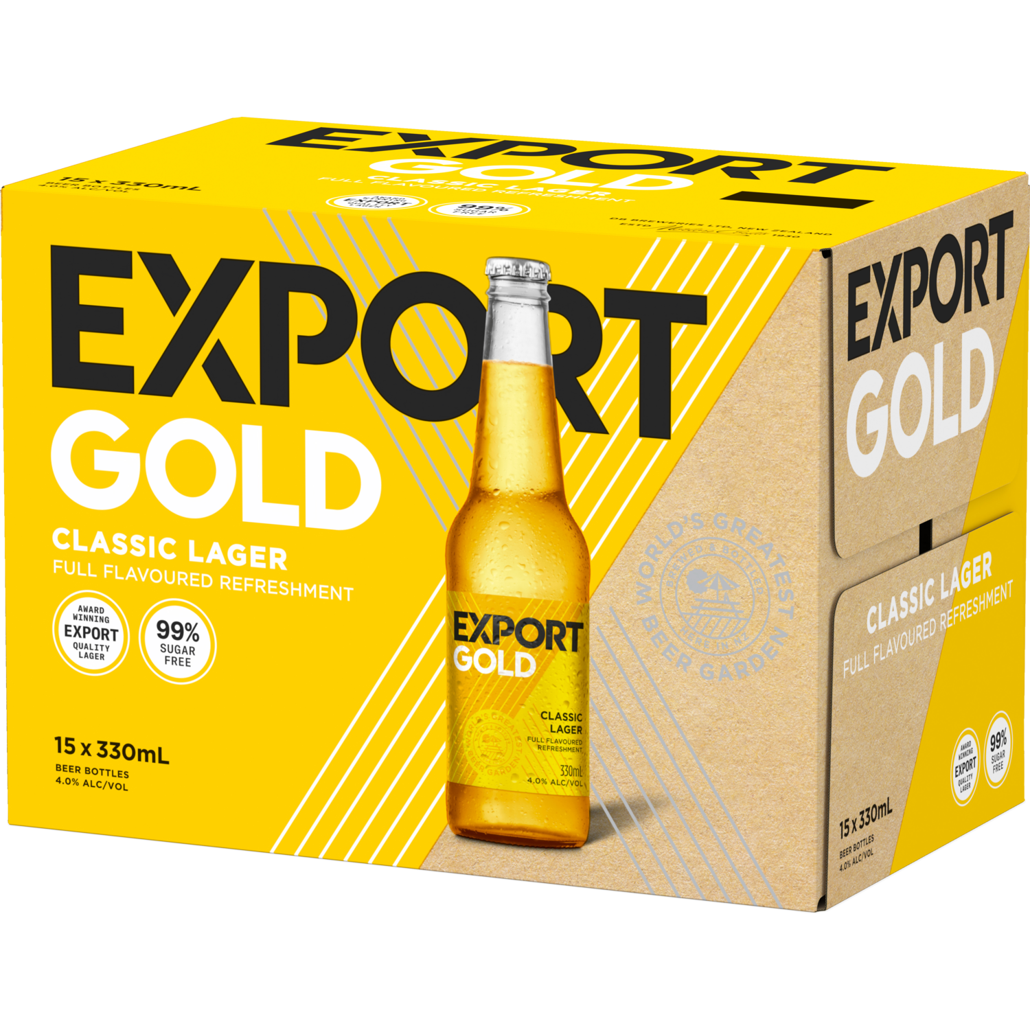 Shop Export Gold 15 Pack Bottles 330ml at Liquorland