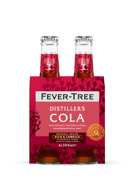 Tree Distiller Shop Fever Tree Distillers Cola 4 Pack Bottles 200ml at Liquorland
