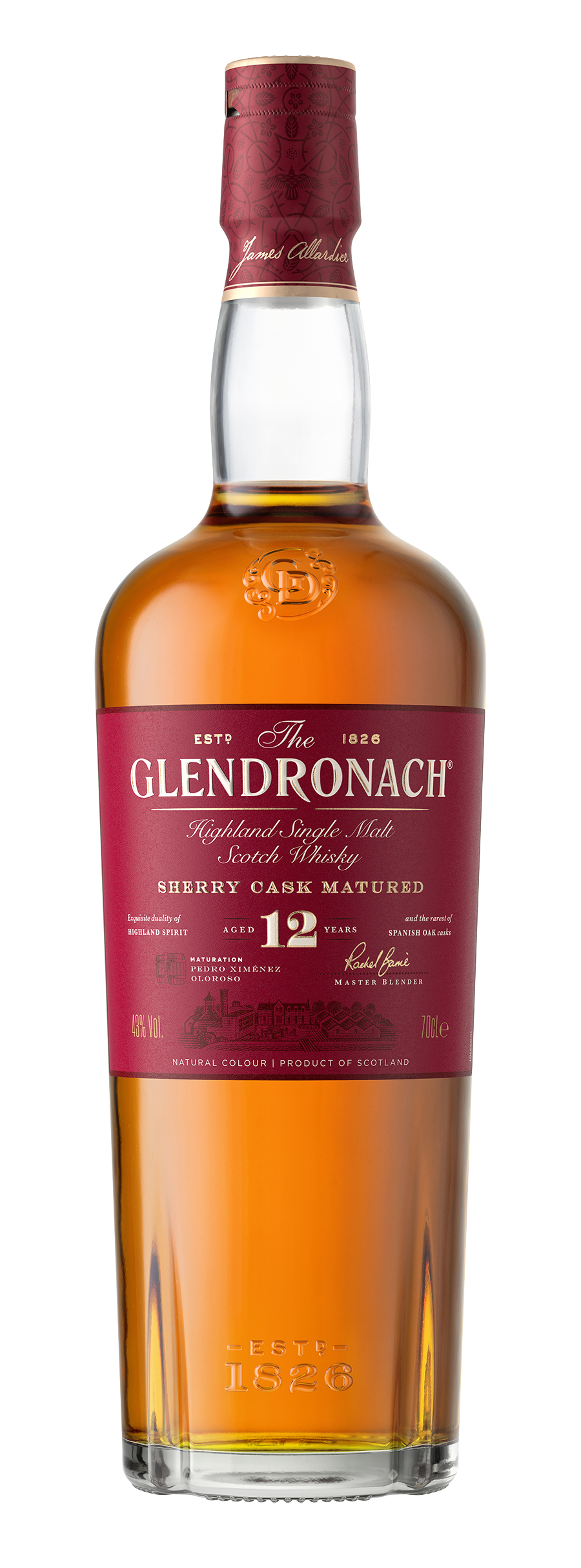 Shop Glendronach 12yo Single Malt Whisky 700ml at Liquorland