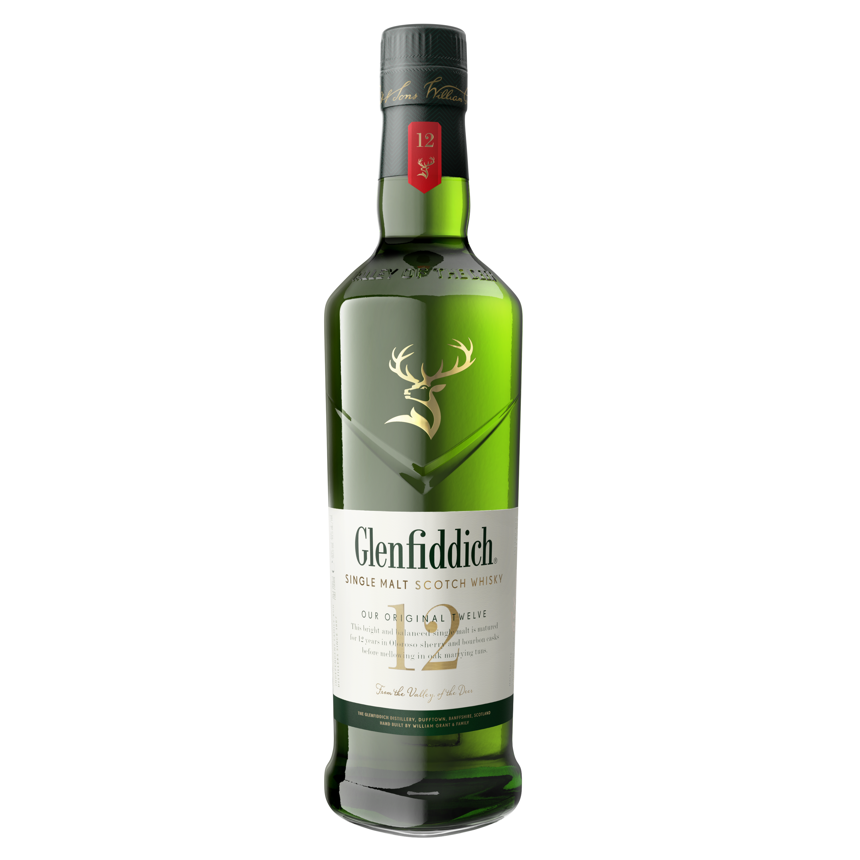 Shop Glenfiddich 12yo Single Malt Whisky 700ml at Liquorland