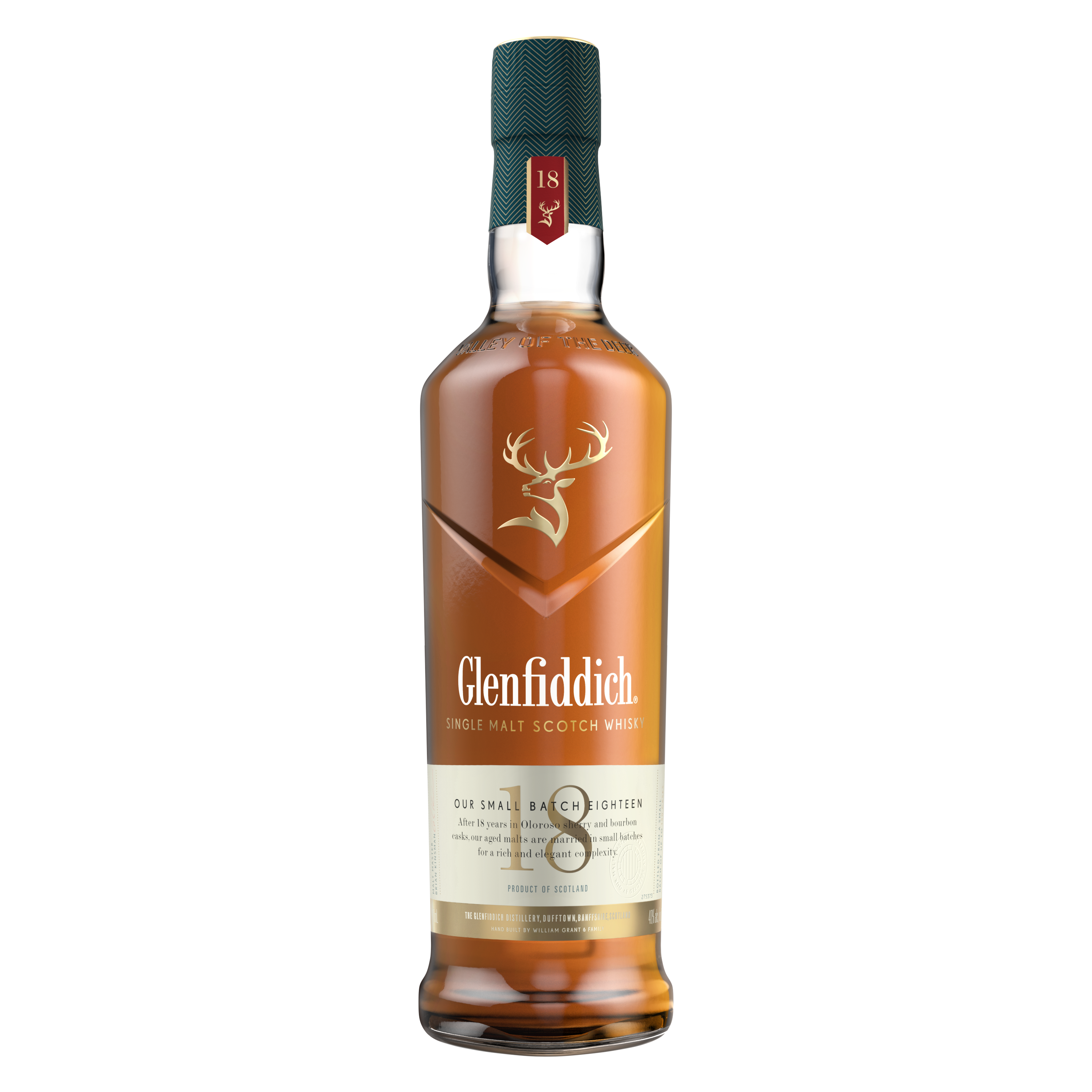 ウイスキー Glenfiddich 18 Year Old 700ml Glenfiddich 18 Year Old Ancient Reserve Single Malt Scotch Whisky