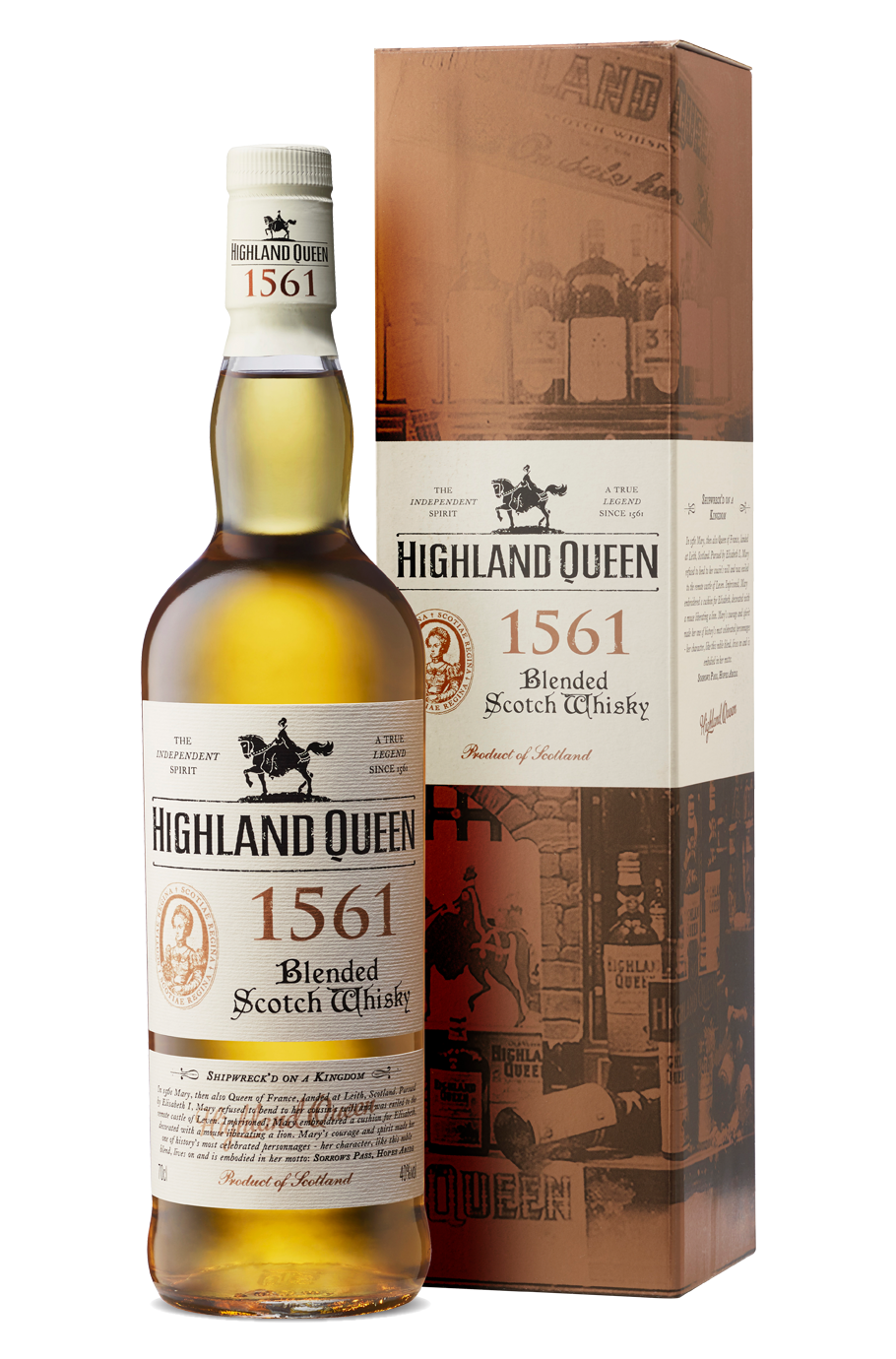 Shop Highland Queen 1561 30yo Blended Scotch Whisky 700ml at