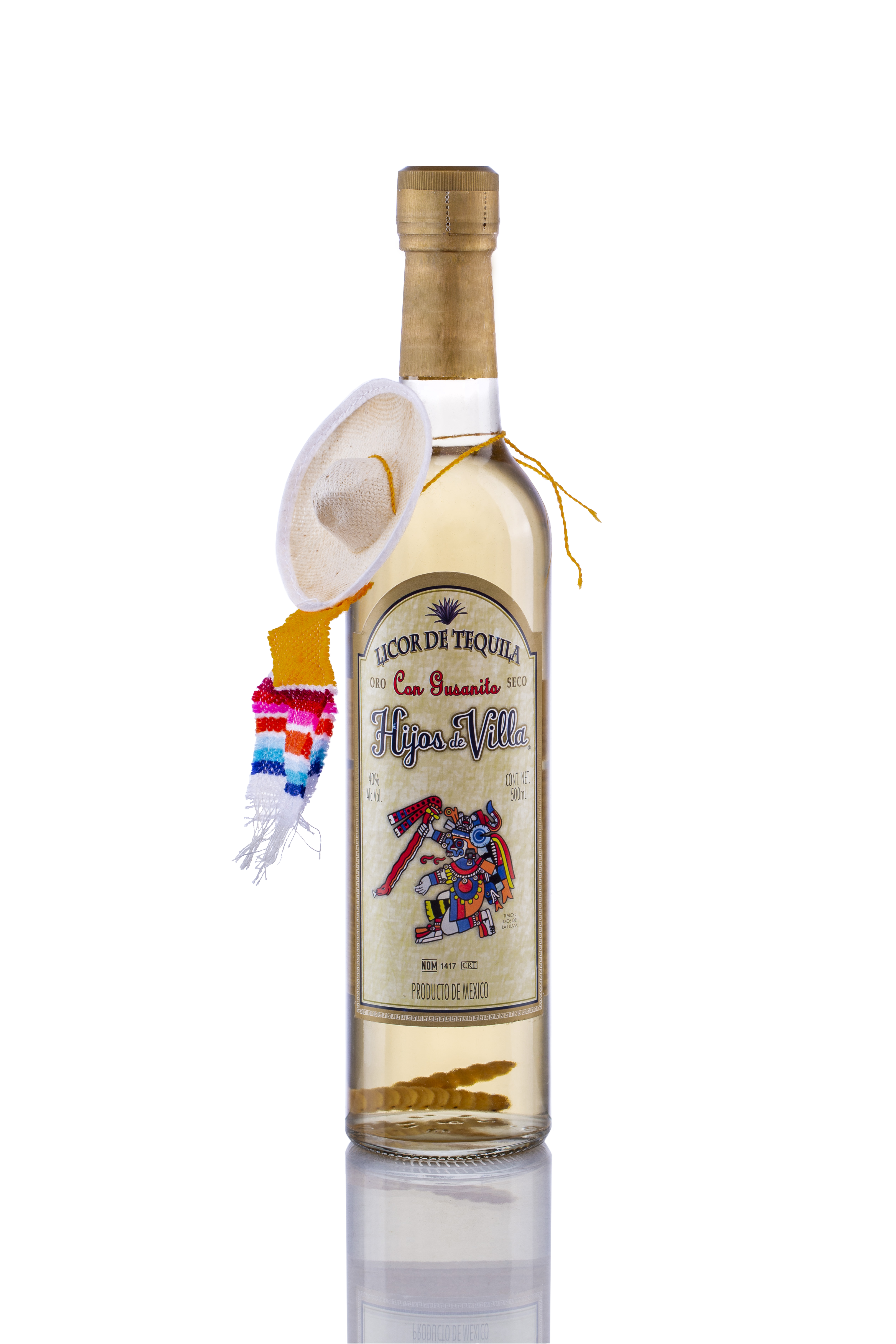 Shop Hijo De Villa Tequila 2 X Worms 500ml at Liquorland