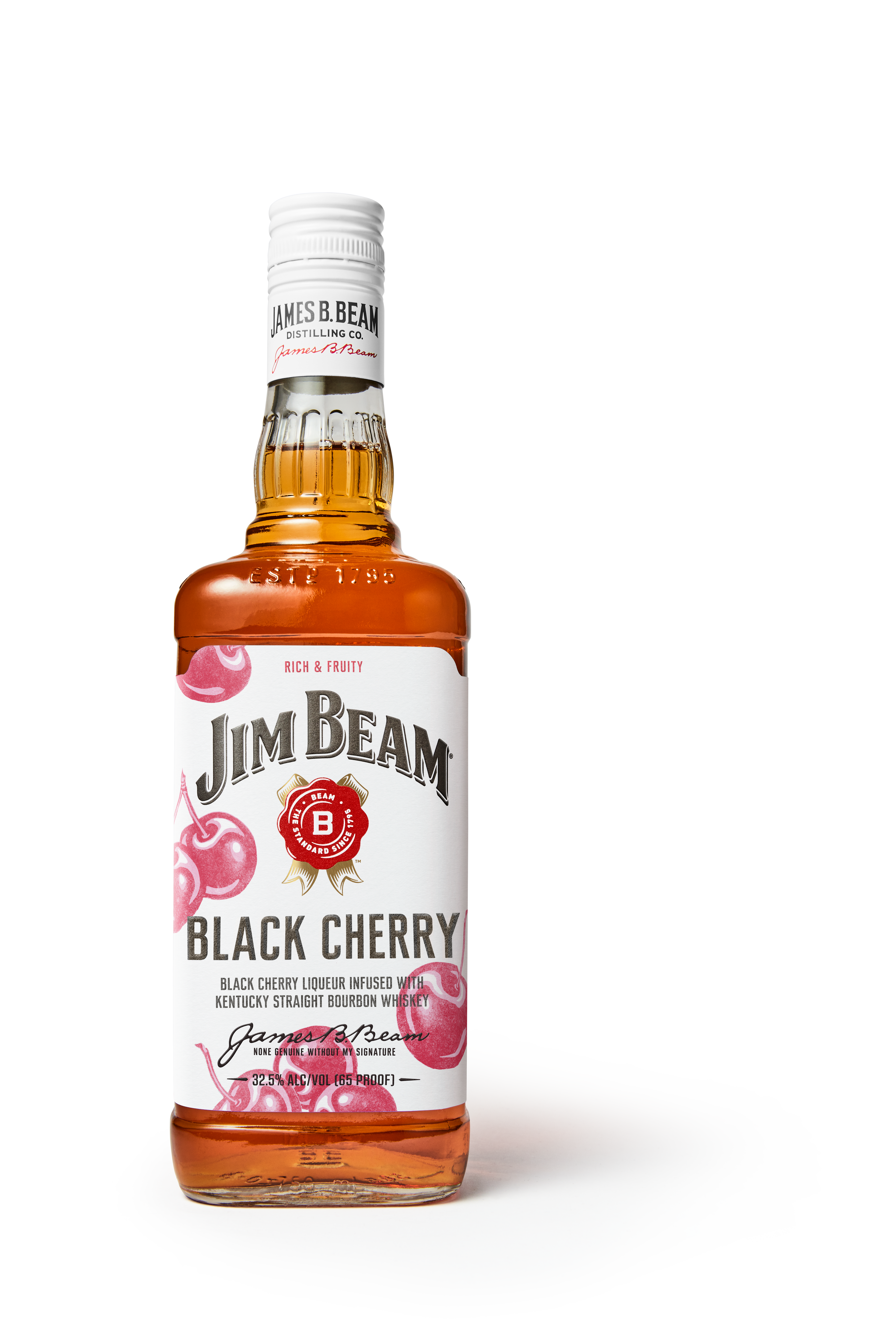 Shop Jim Beam Black Cherry Bourbon 700ml at Liquorland