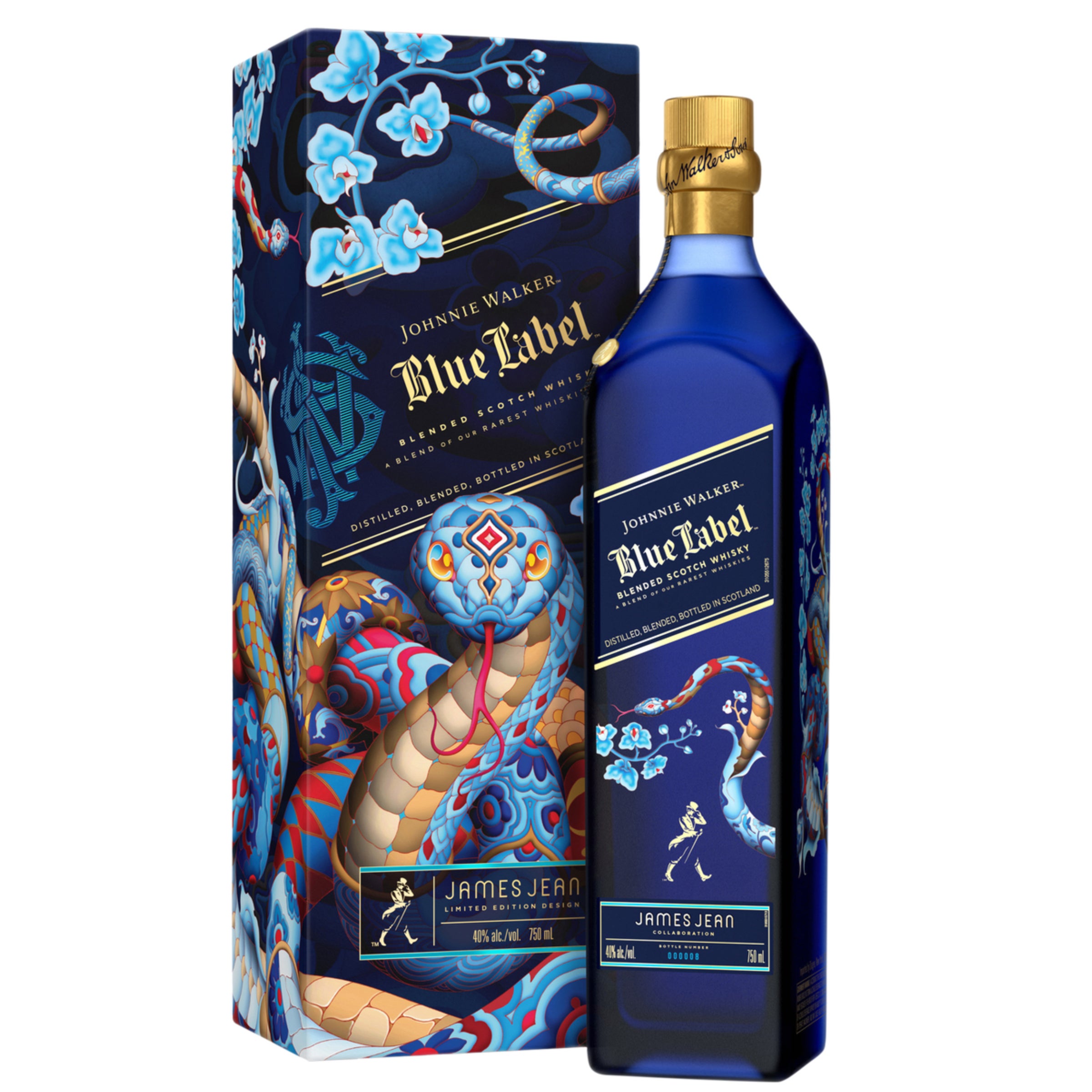 Shop Johnnie Walker Blue Label Cny Snake 750ml at Liquorland