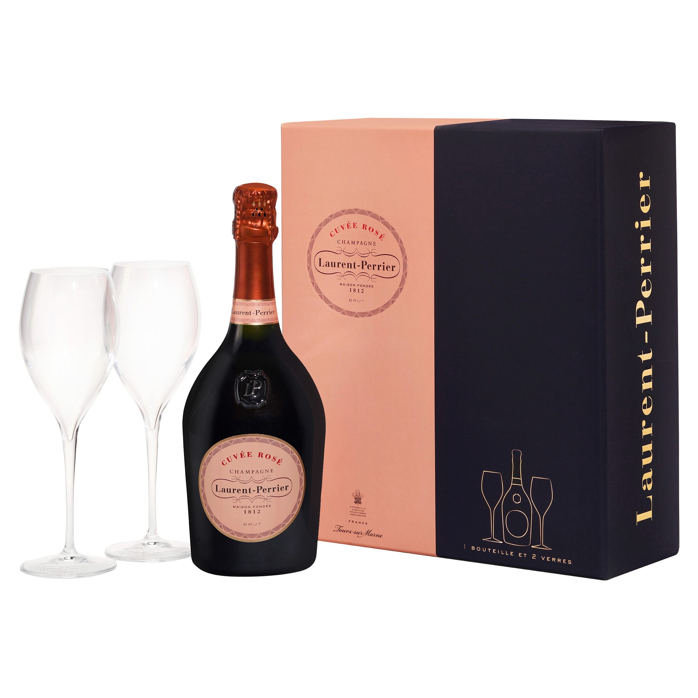 Shop Laurent Perrier Brut Twin Pack Gift Set 750ml at Liquorland