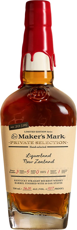 Shop Makers Mark Private Select Bourbon 700ml at Liquorland
