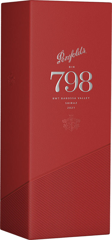 Shop Penfolds Bin 798 Rwt Shiraz Giftbox 2021 750ml at Liquorland