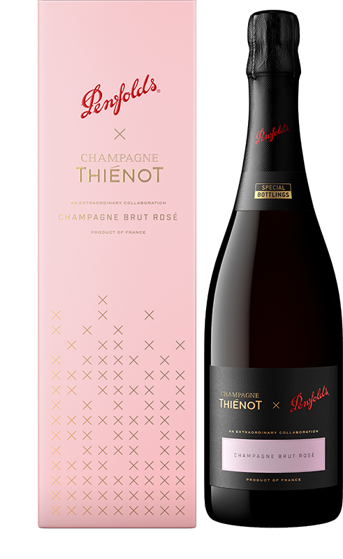 Shop Penfolds Thienot Champagne Rose Giftbox Nv 750ml at Liquorland