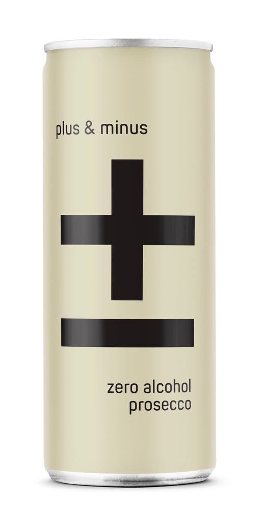 Shop Plus & Minus Zero Alcohol Prosecco Can 250ml at Liquorland
