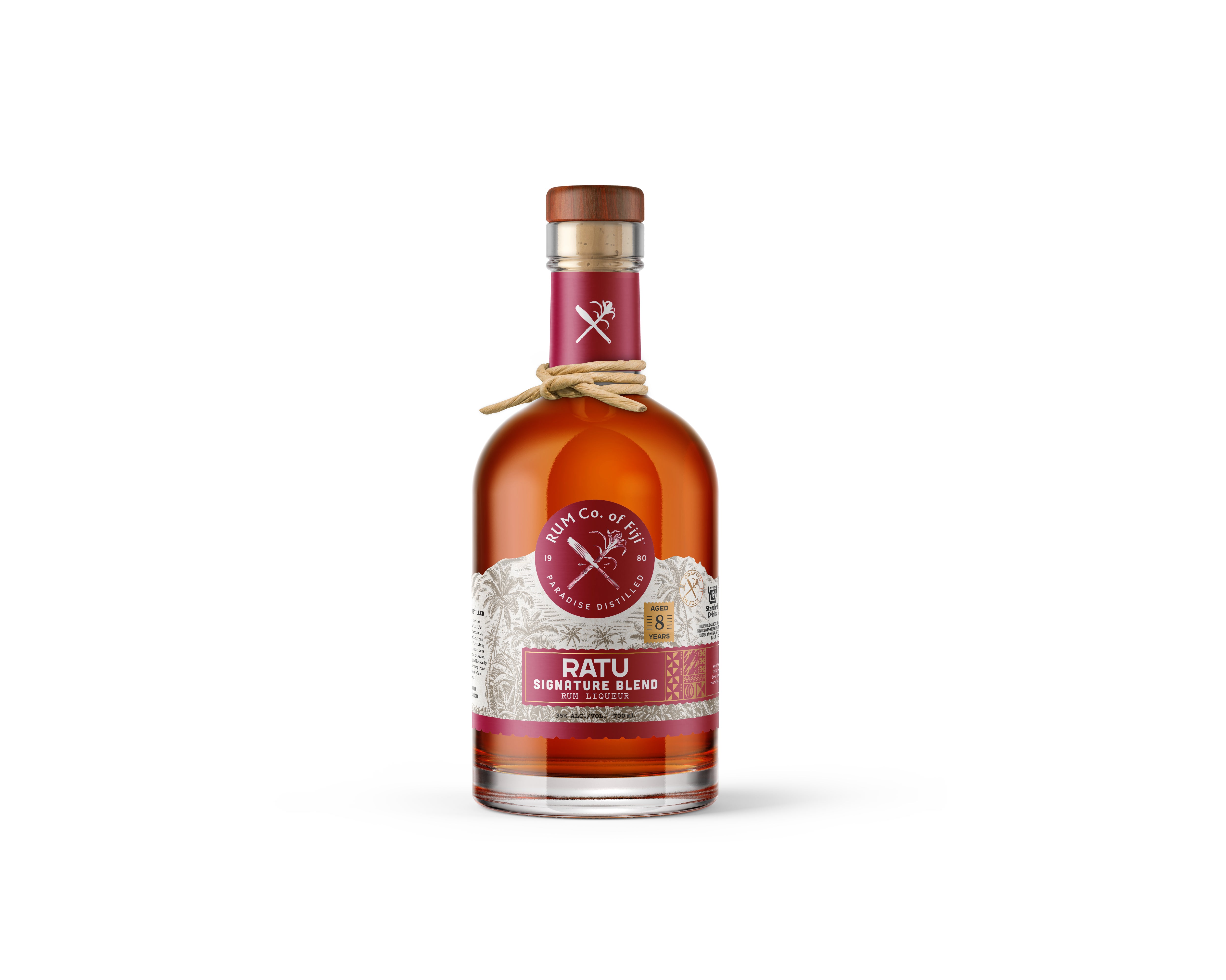 Shop Ratu 8yo Signature Blend Rum 700ml at Liquorland