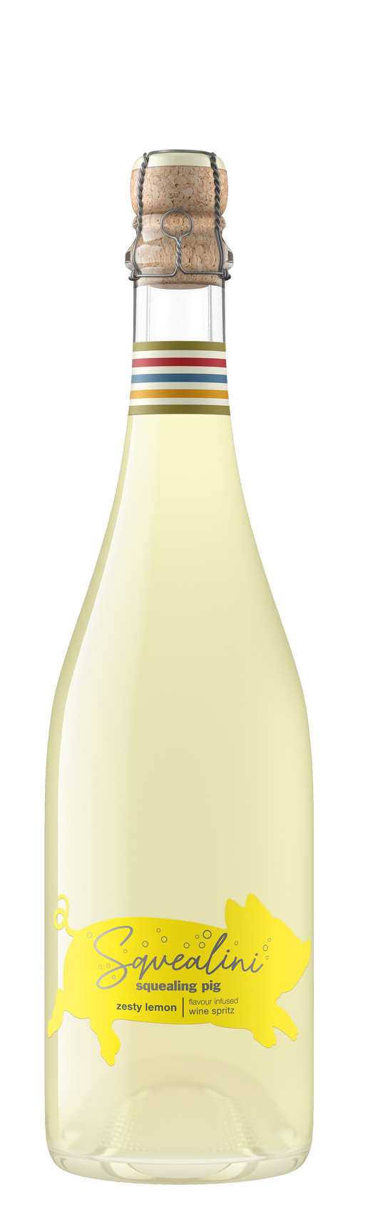 Squealini Raspberry Shop Squealing Pig Squealini Zesty Lemon Wine Spritz 750ml at Liquorland