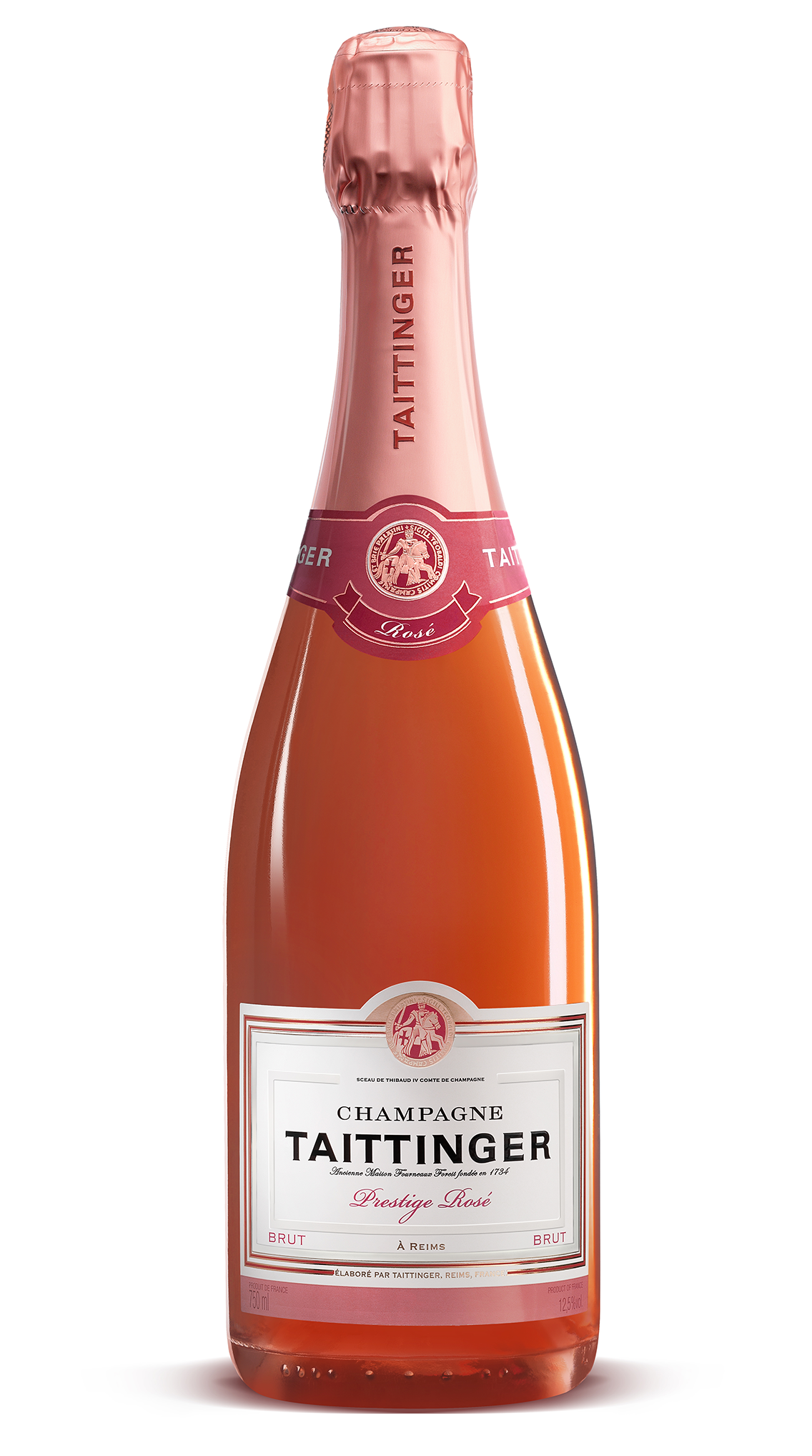 Shop Taittinger Prestige Rose Nv Champagne 750ml at Liquorland