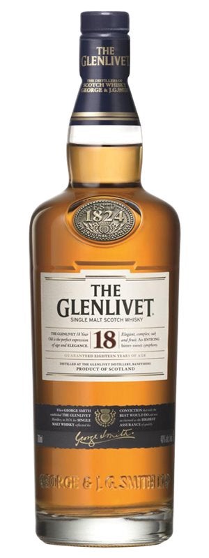Shop The Glenlivet 18yo Single Malt Whisky 700ml at Liquorland