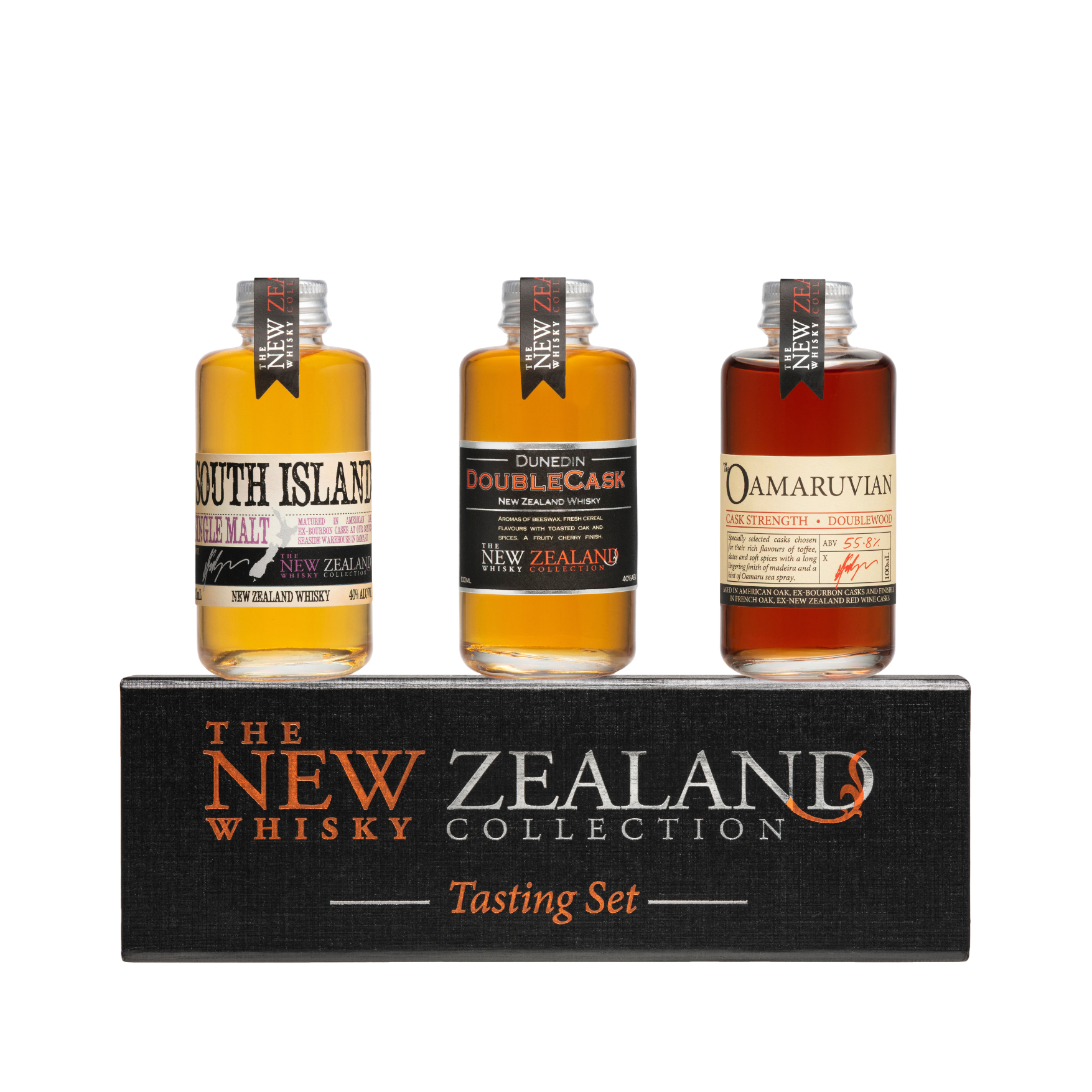Shop The Nz Whisky Collection Trio Tasting Set 3x100ml at Liquorland