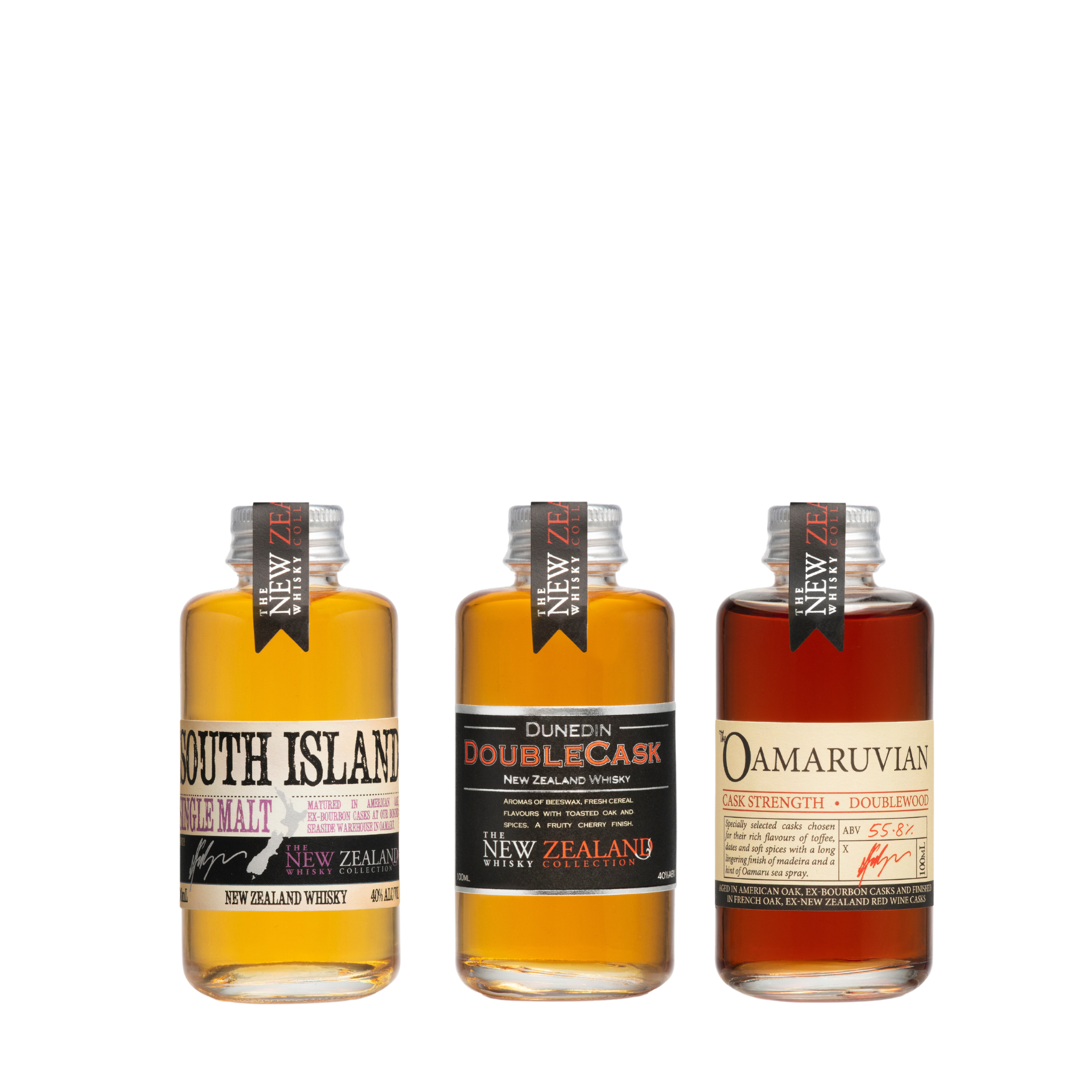 Shop The Nz Whisky Collection Trio Tasting Set 3x100ml at Liquorland