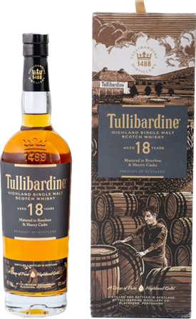 Shop Tullibardine 18yo Highland Single Malt Scotch Whisky 700ml at
