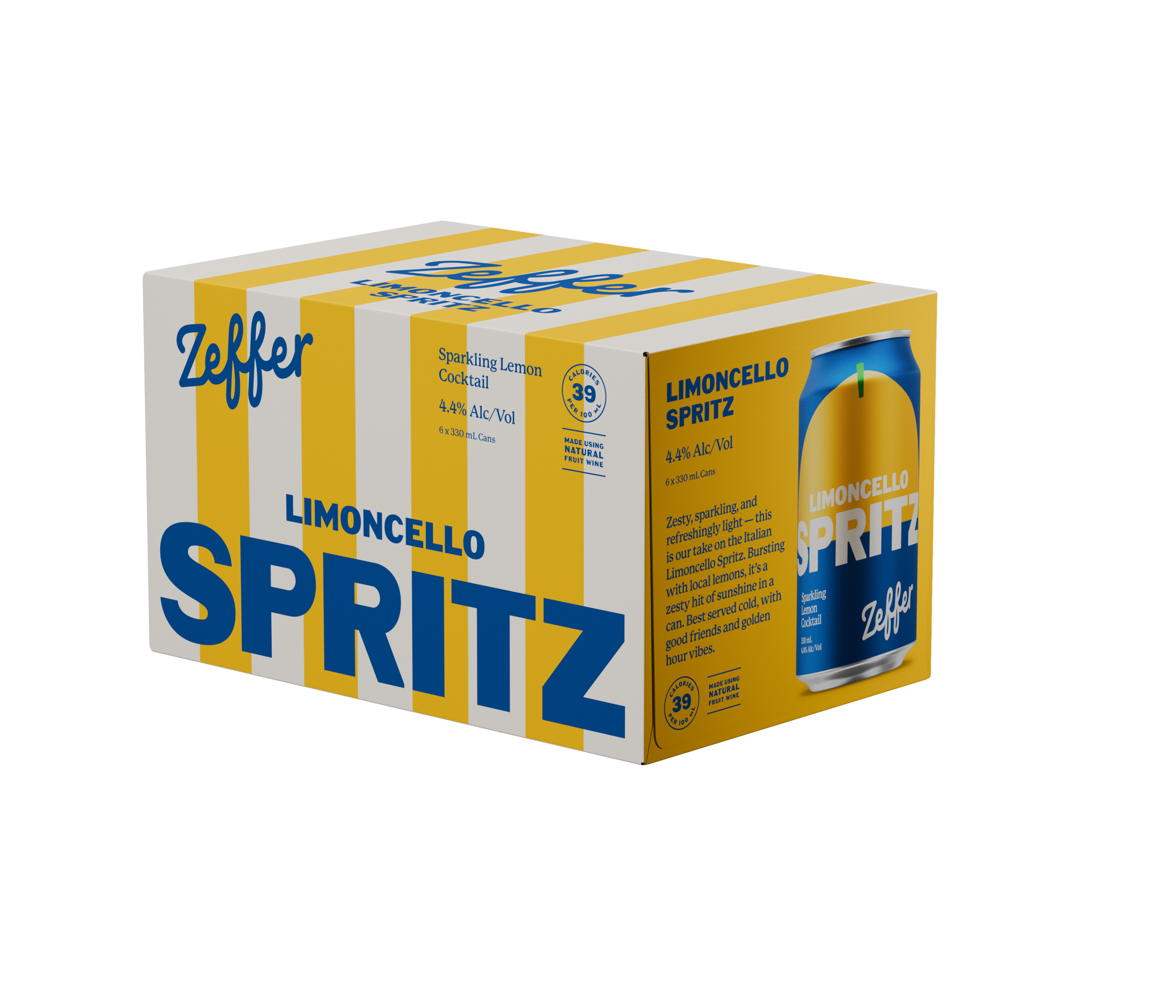 Shop Zeffer Limoncello 6 Pack Cans 330ml at Liquorland